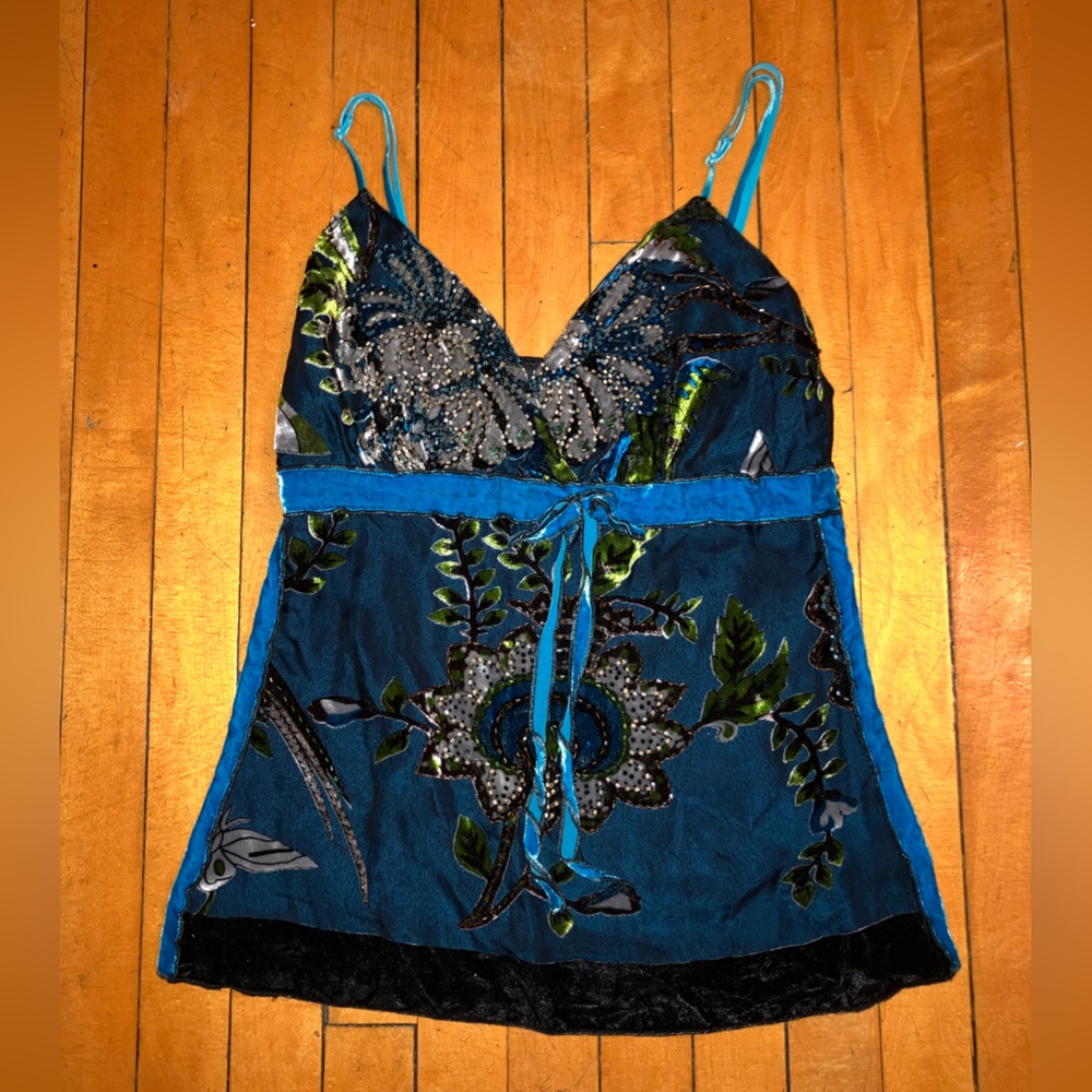 90s beaded cami